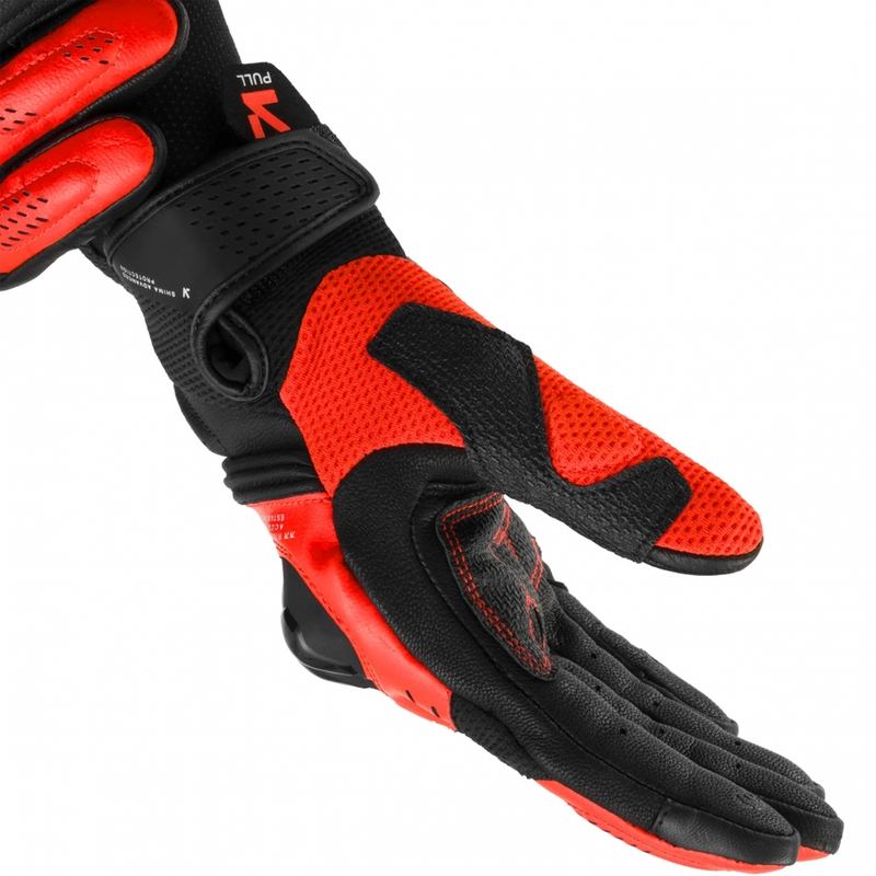Shima Spark 3.0 Motorradhandschuhe, fluoreszierend rot