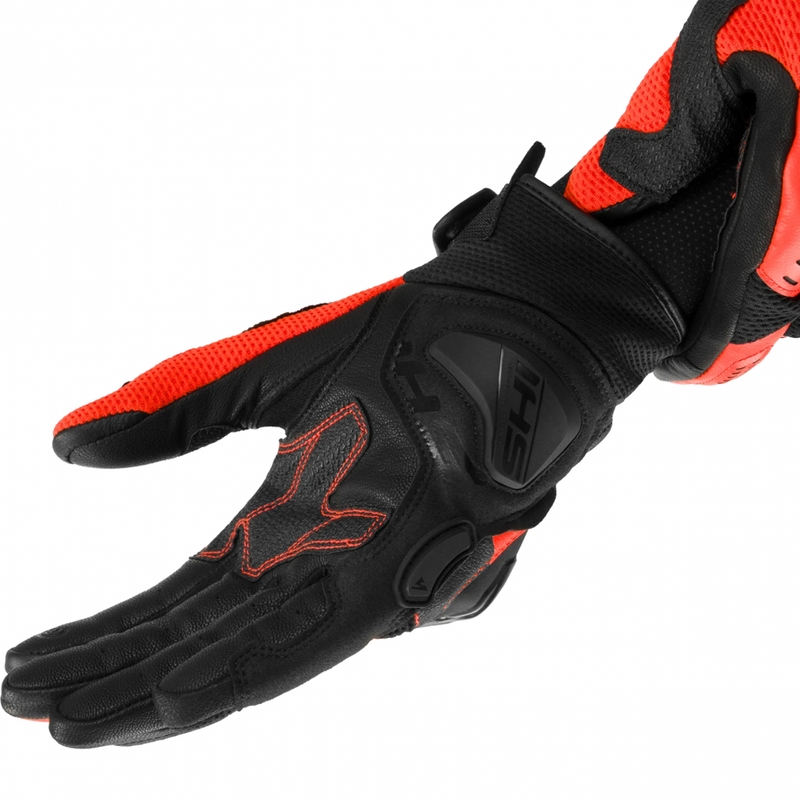 Shima Spark 3.0 Motorradhandschuhe, fluoreszierend rot