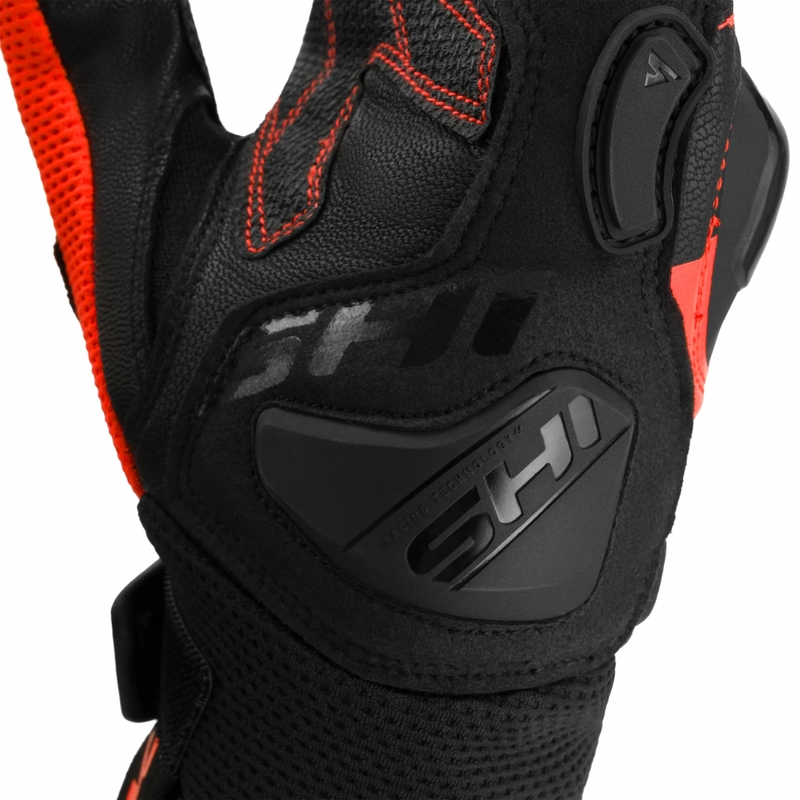 Shima Spark 3.0 Motorradhandschuhe, fluoreszierend rot