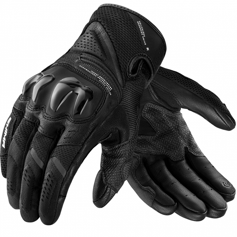 Damen-Motorradhandschuhe Shima Spark 3.0 schwarz