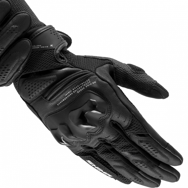Damen-Motorradhandschuhe Shima Spark 3.0 schwarz