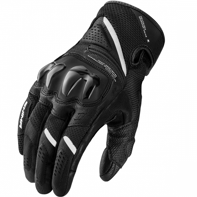 Damen-Motorradhandschuhe Shima Spark 3.0 schwarz-weiß