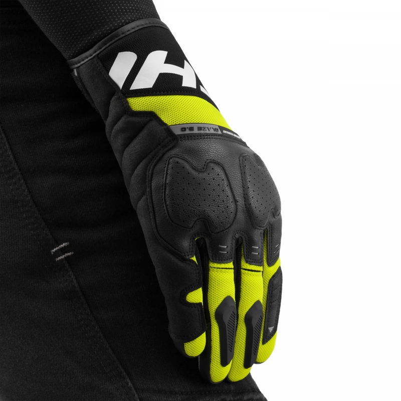 Shima Blaze 3.0 Motorradhandschuhe, fluoreszierend gelb