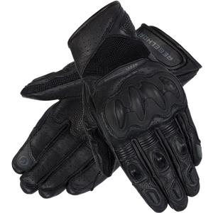 Rebelhorn Flux II Damen-Motorradhandschuhe Schwarz