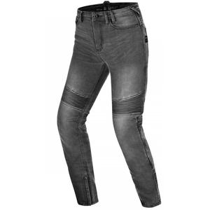 Shima Zenith Damen-Motorradjeans mit verlängertem Bund, grau