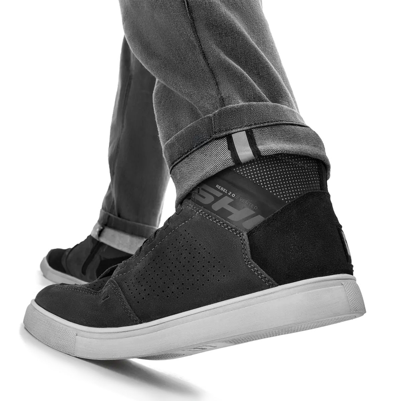 Shima Zenith graue verlängerte Motorradjeans