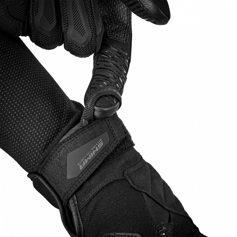 Damen-Motorradhandschuhe Shima Blaze 3.0 schwarz