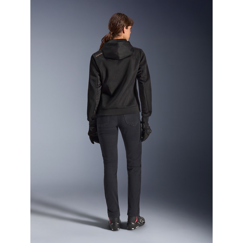 Alpinestars Stella Chrome Superairflow Damen-Motorradjacke, schwarz-kupfer
