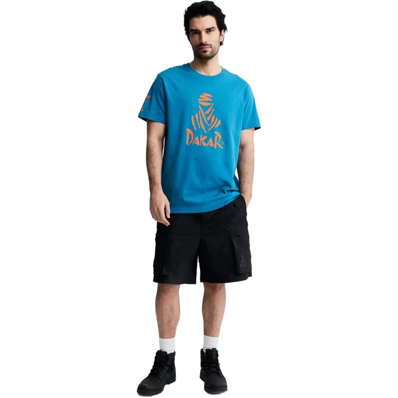 Dakar Logo 263 T-Shirt blau