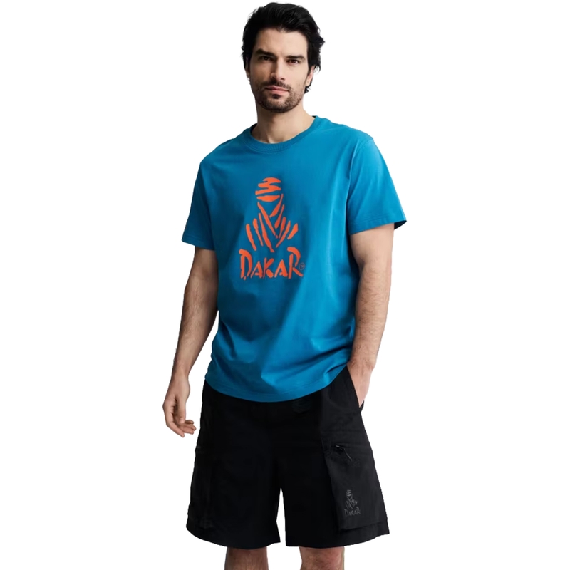 Dakar Logo 263 T-Shirt blau