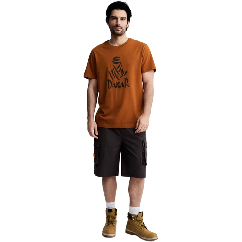 Dakar Logo 263 T-Shirt braun
