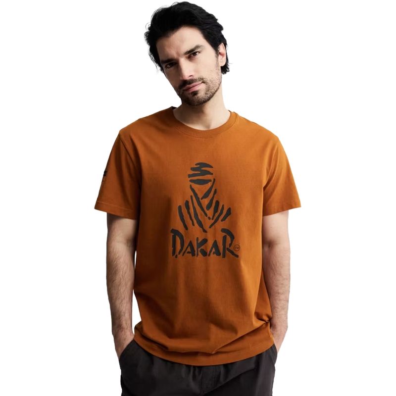 Dakar Logo 263 T-Shirt braun