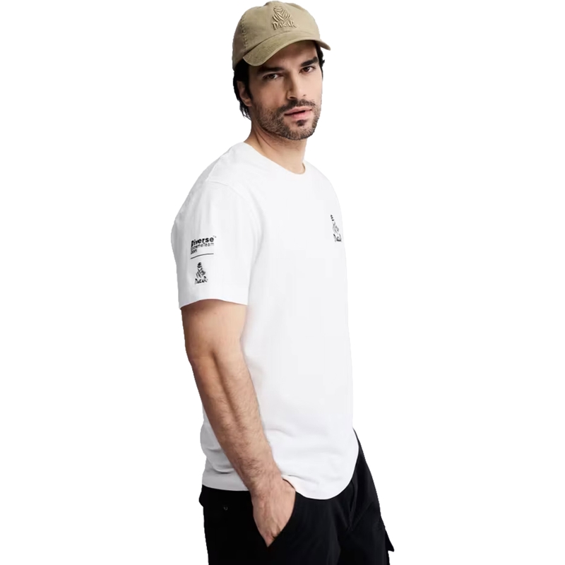 Dakar Logo T-Shirt SMW263 weiß