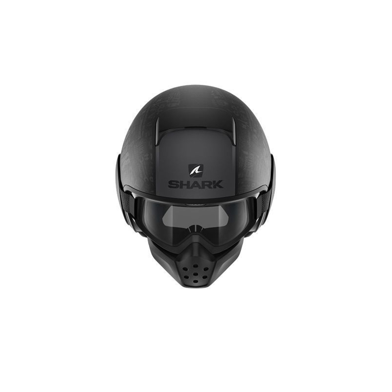 Offener Helm SHARK DRAK Tribute Mat schwarz-grau Ausverkauf