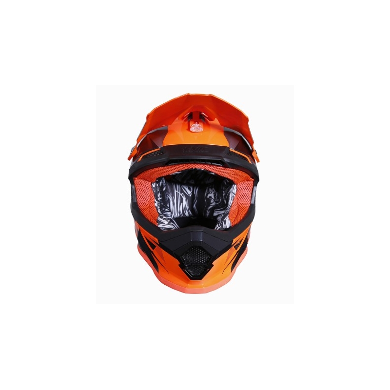 Motocross Helm Shot Ultimate schwarz-fluor orange