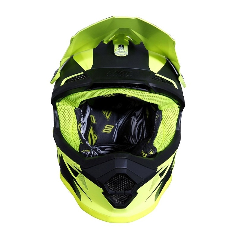 Motocross Helm Shot Ultimate schwarz-fluo gelb