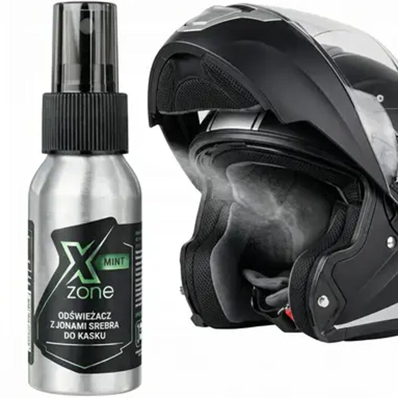 Helm-Innenraumerfrischer mit Silberionen 50 ml mint