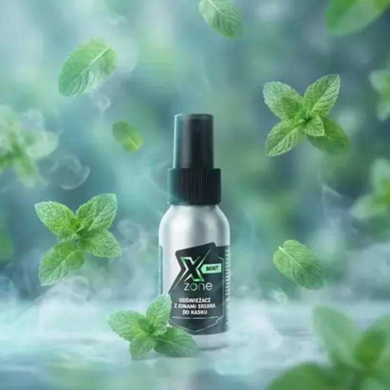 Helm-Innenraumerfrischer mit Silberionen 50 ml mint