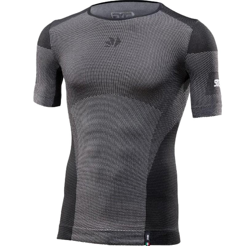 Funktions-T-Shirt SIXS BT TS1L V2 schwarz Carbon