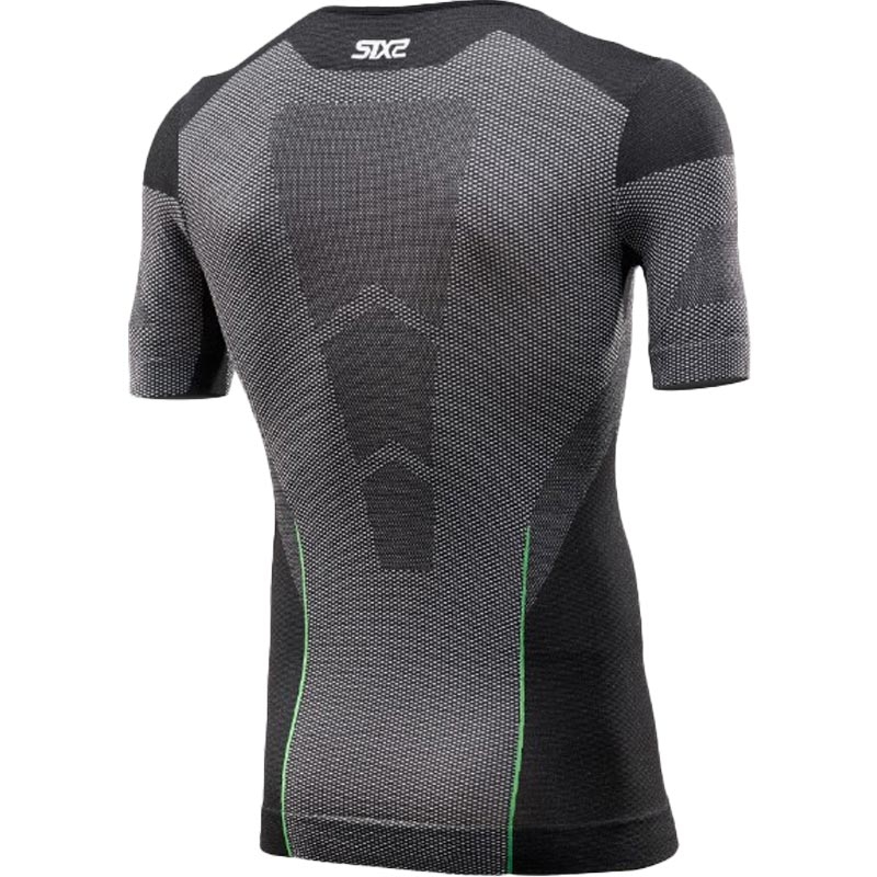 Funktions-T-Shirt SIXS BT TS1L V2 schwarz Carbon