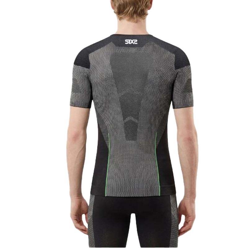 Funktions-T-Shirt SIXS BT TS1L V2 schwarz Carbon