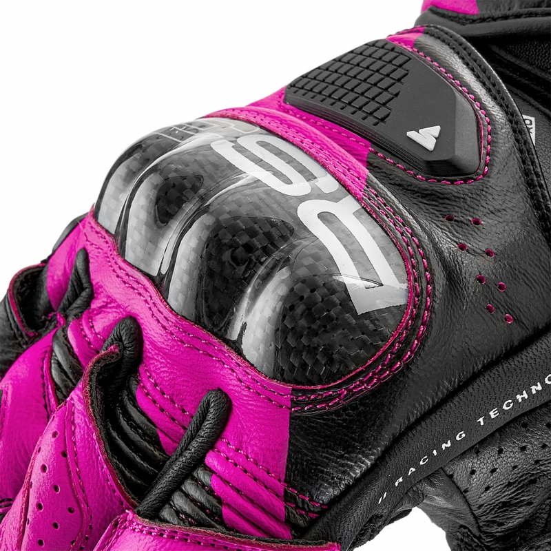 Damen-Motorradhandschuhe Shima RS-3 pink