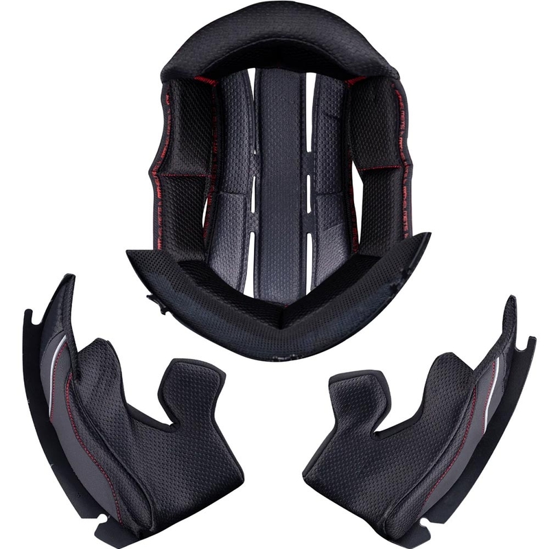 Innenausstattung für Motorradhelme MT KRE+ Carbon schwarz