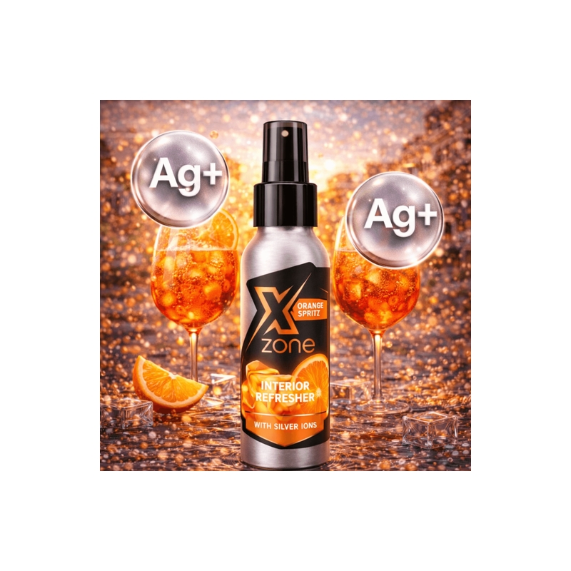 Xzone® Lufterfrischer mit Silberionen Orangenspray 100 ml