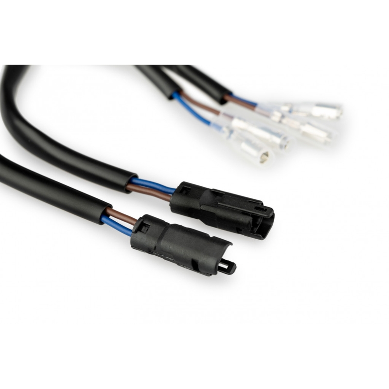 Plug&Play wiring kit for turn signals PUIG schwarz