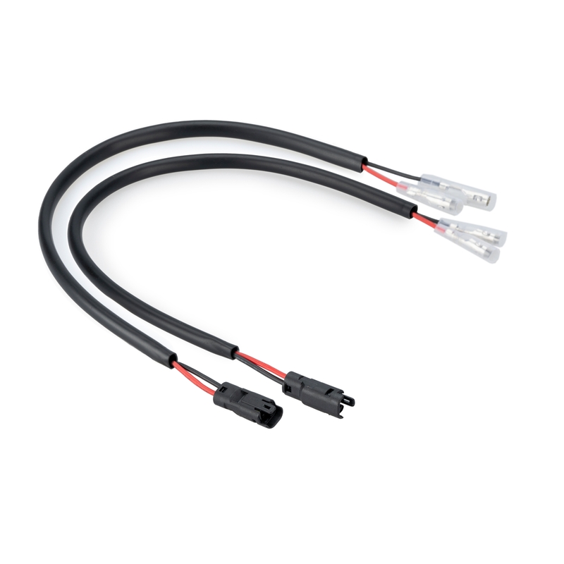 Plug&Play wiring kit for turn signals PUIG schwarz