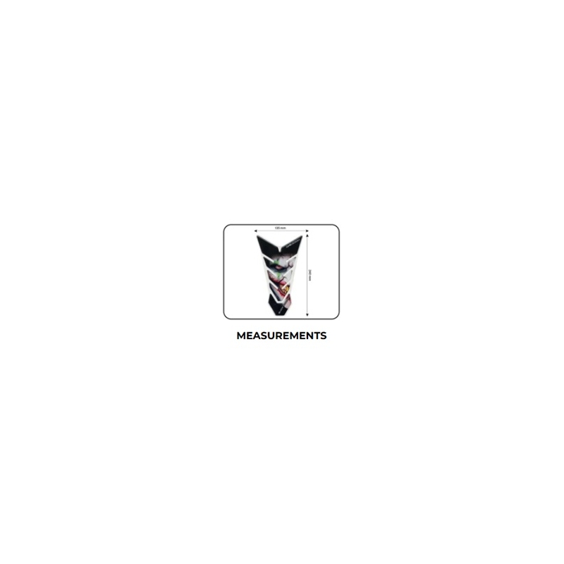 Tank Pad PUIG MONSTRUO schwarz