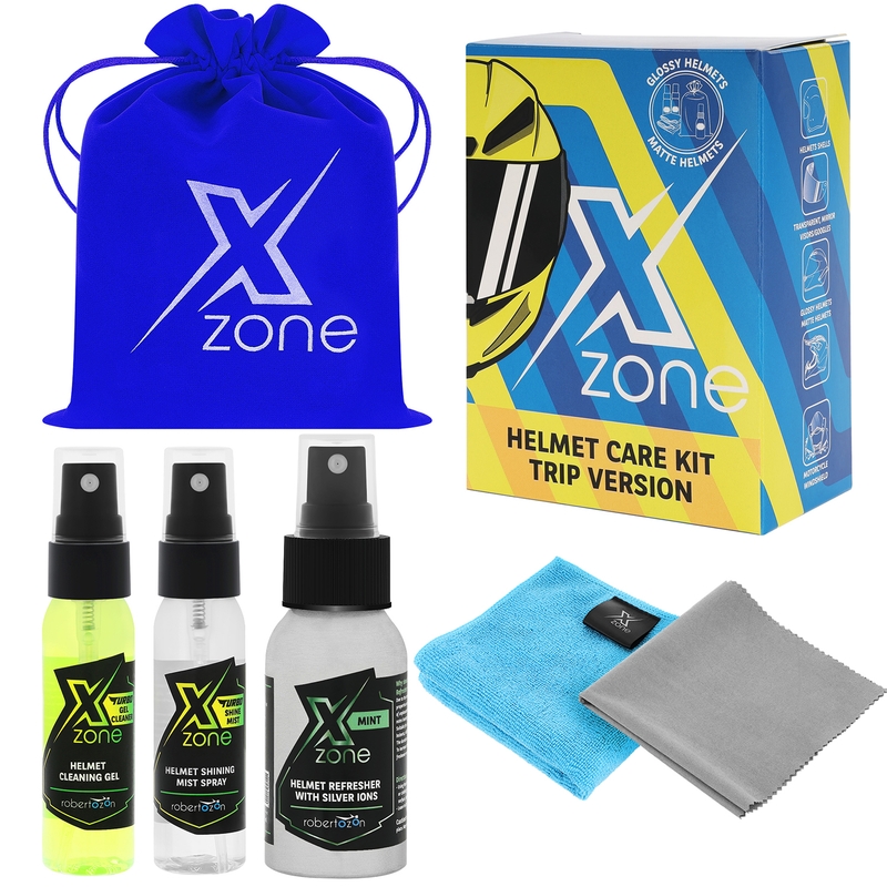 Xzone® Helmpflege-Reiseset mit Silberionen