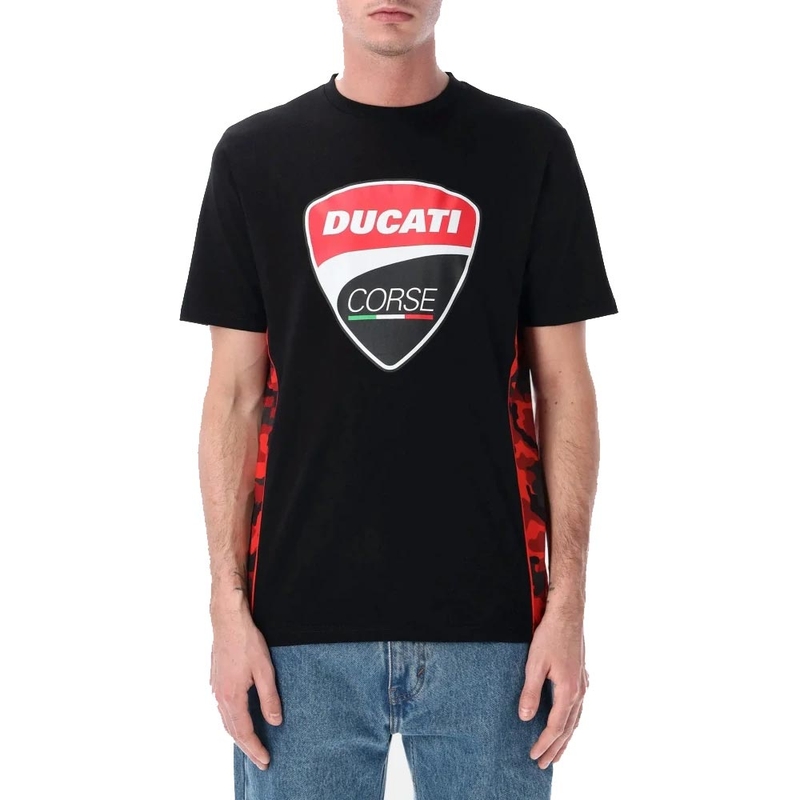 Ducati Corse CAMU DETAILS T-Shirt schwarz