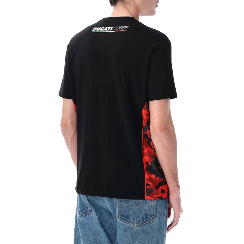 Ducati Corse CAMU DETAILS T-Shirt schwarz