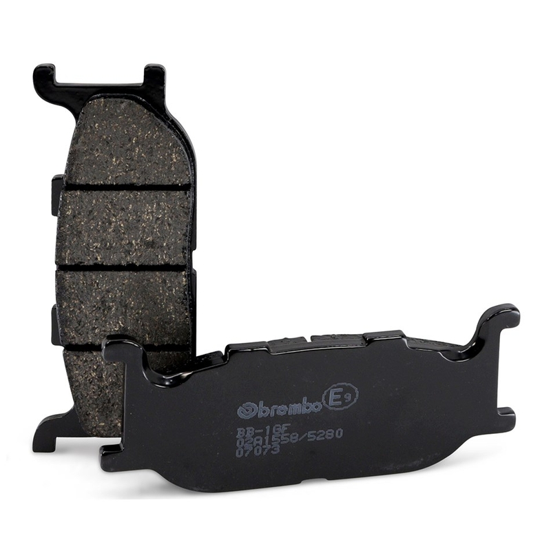 Bremsbeläge BREMBO CC SCOOTER für YAMAHA XP 500 T-MAX 2001-2003, YAMAHA YP 400 Majesty 2004