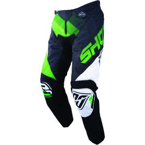 Motocross-Hose Shot DEVO Ultimate Schwarz-Fluo Grün
