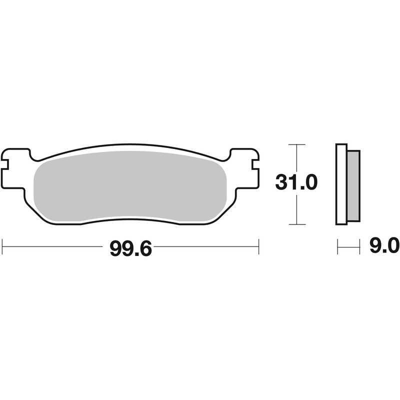 Bremsbeläge BREMBO CC SCOOTER