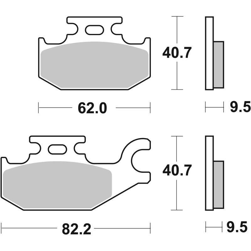 Bremsbeläge BREMBO CC SCOOTER
