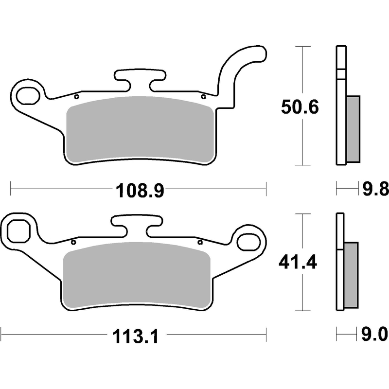 Bremsbeläge BREMBO CC SCOOTER