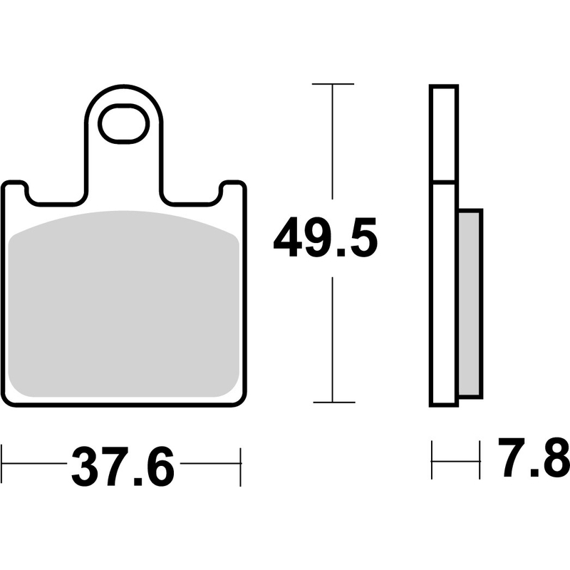 Bremsbeläge BREMBO