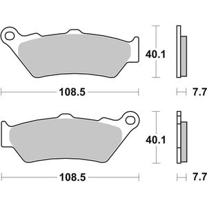 Bremsbeläge BREMBO 07BB03SA