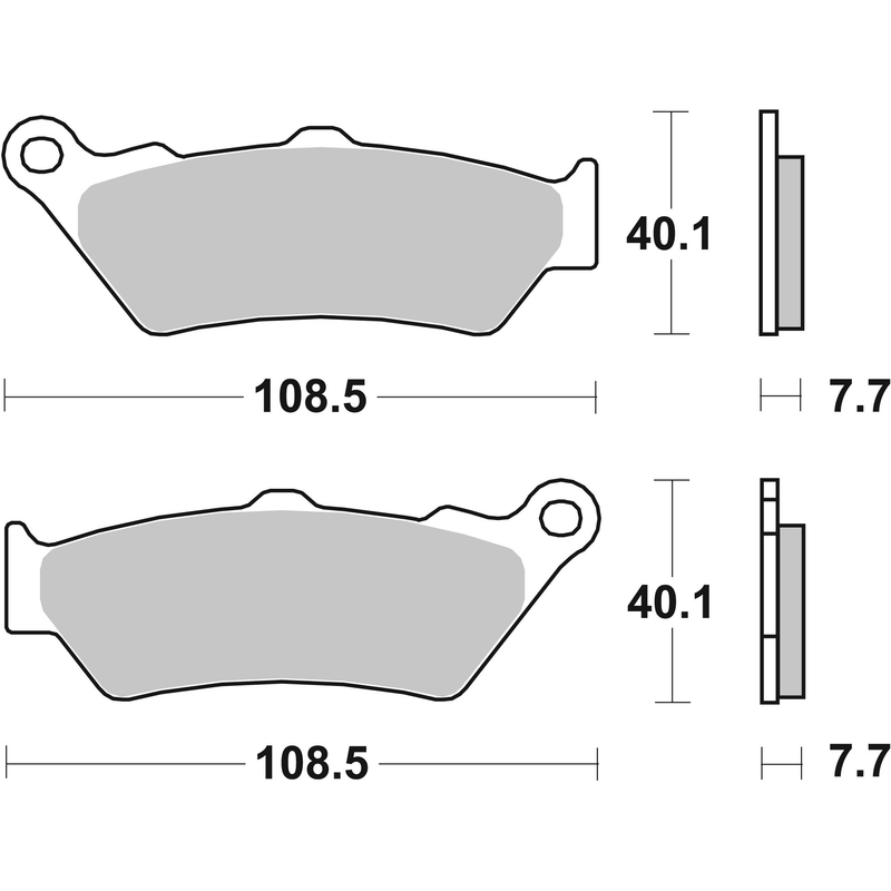Bremsbeläge BREMBO