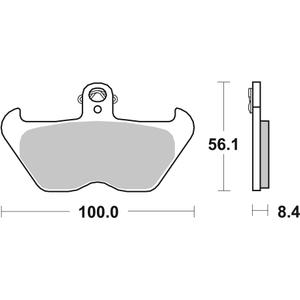 Bremsbeläge BREMBO 07BB24SA