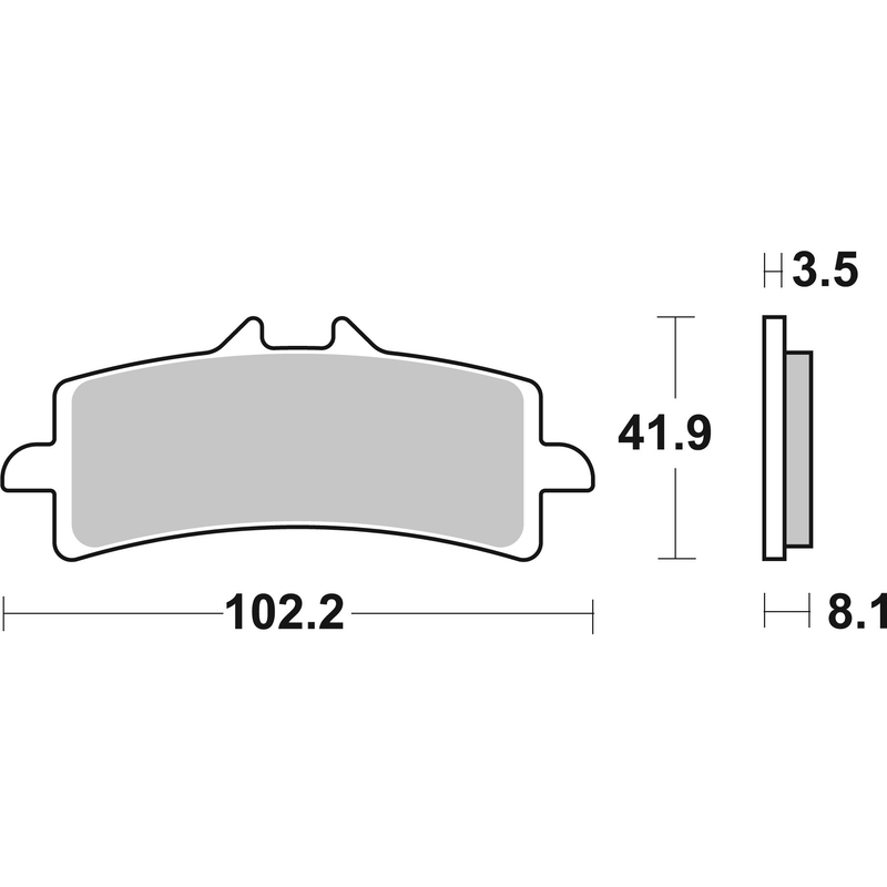 Bremsbeläge BREMBO