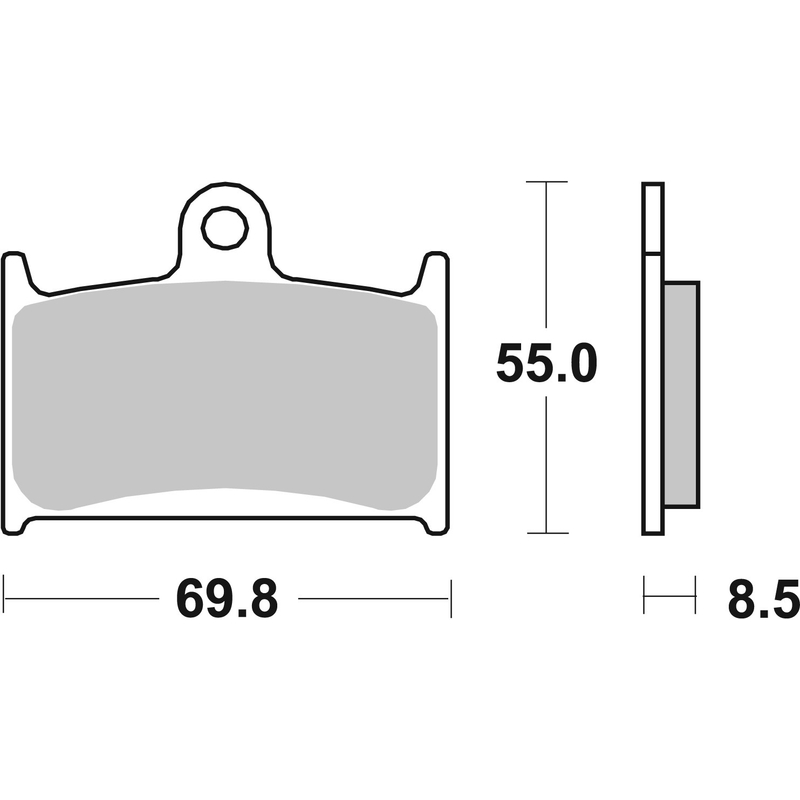 Bremsbeläge BREMBO