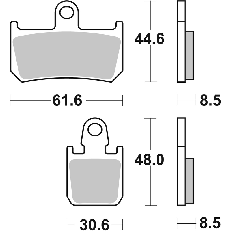 Bremsbeläge BREMBO