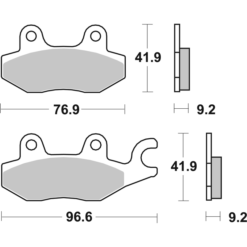 Bremsbeläge BREMBO