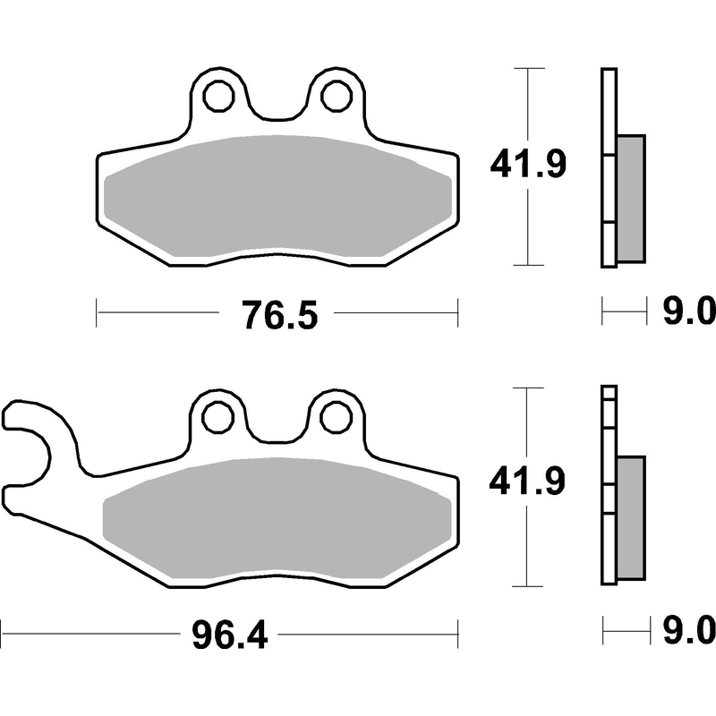 Bremsbeläge BREMBO