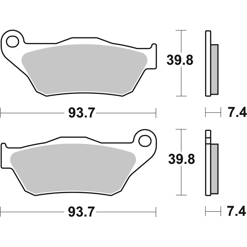 Bremsbeläge BREMBO
