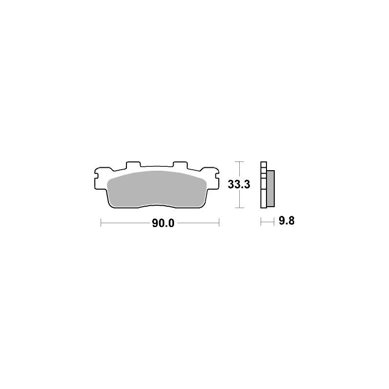 Bremsbeläge BREMBO